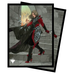 Wilds of Eldraine Rowan, Scion of War (Borderless) Standard Deck Protector Sleeves (100ct) for Magic: The Gathering